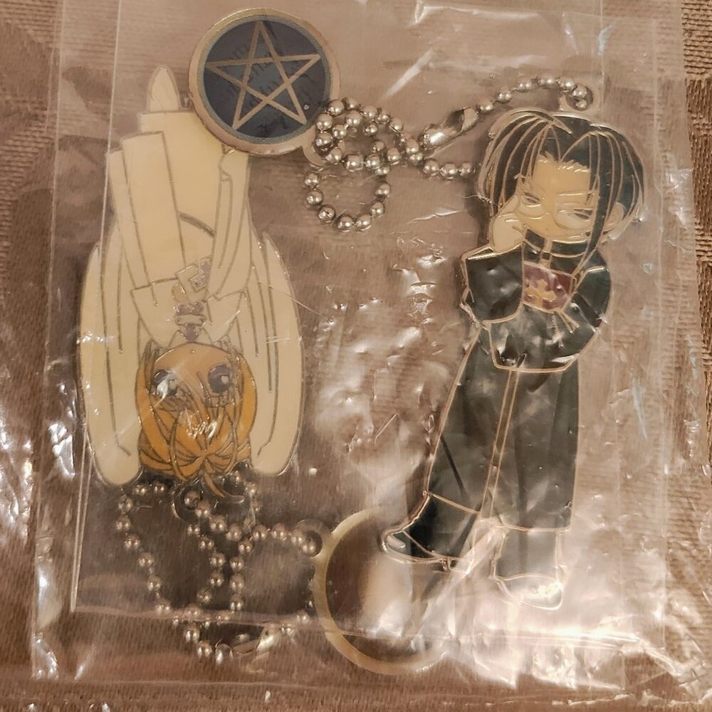 Aquarian Age Juvenile Orion Tomonori And Tsukasa Charm Keychains, New with Tags!